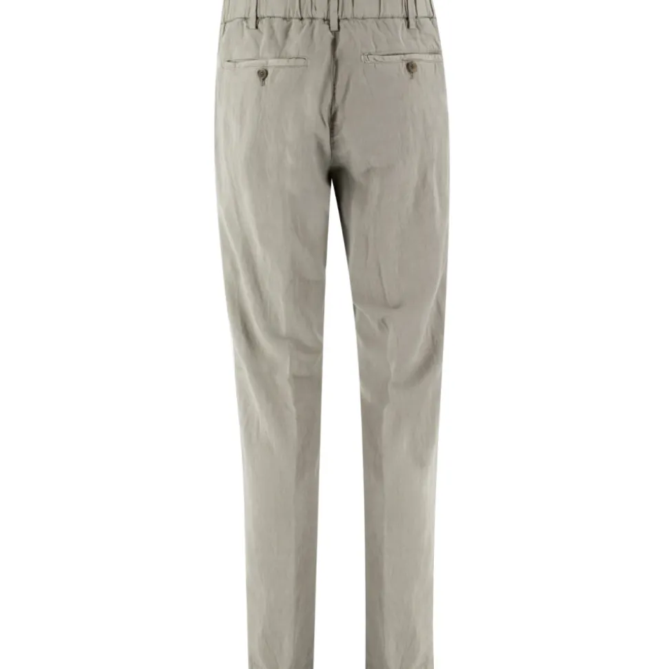 Slim Fit Trekkoordbroek