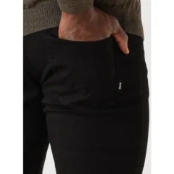 Slim Fit Zwarte Denim Jeans