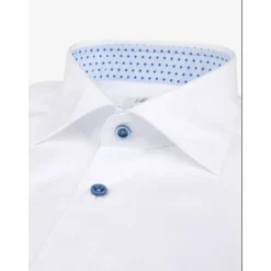 Slimline C75 RM Cuff Contrast Shirt