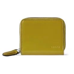 Small Color Block Zip Around Wallet