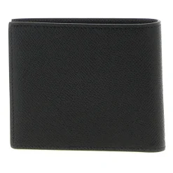 Small Grain Leather Bifold Wallet