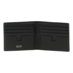 Small Grain Leather Bifold Wallet