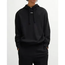 Sportief Zwart Sweatshirt met Capuchon