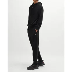 Sportief Zwart Sweatshirt met Capuchon