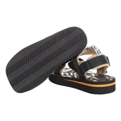Sportieve platformsandalen met klittenbandsluiting