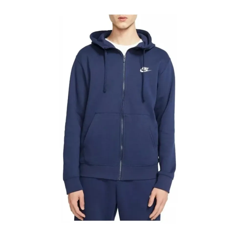 Sportswear Club Fleece Hoodie met volledige rits