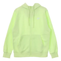 Sportswear Club Zip Hoodie Lime