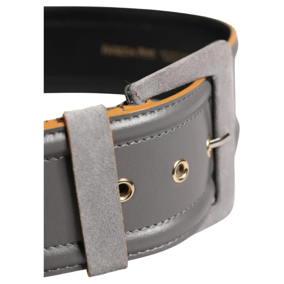 Square Metal Buckle Belt
