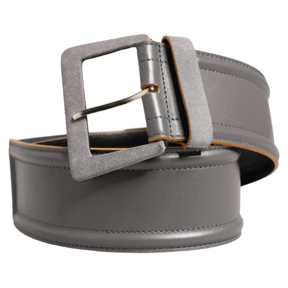 Square Metal Buckle Belt