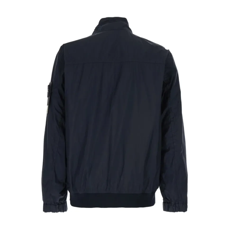 Stand-up Collar Zip Jacket