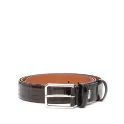 Stijlvolle leren riem met uniek design