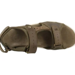 Stijlvolle platte sandalen met plakband
