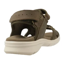 Stijlvolle platte sandalen met plakband