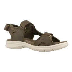 Stijlvolle platte sandalen met plakband