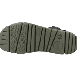 Stijlvolle platte sandalen in zwart