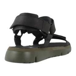 Stijlvolle platte sandalen in zwart