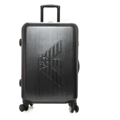 Stijlvolle trolley met 4 wielen en ritssluiting