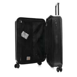 Stijlvolle trolley met 4 wielen en ritssluiting