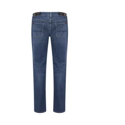Straight-leg jeans met vijf zakken
