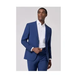 Stretch Wool Blend 2-Button Suit
