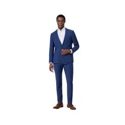 Stretch Wool Blend 2-Button Suit