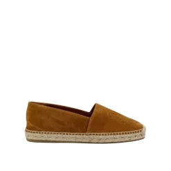 Suède Espadrilles met Toplogo Ingedrukt