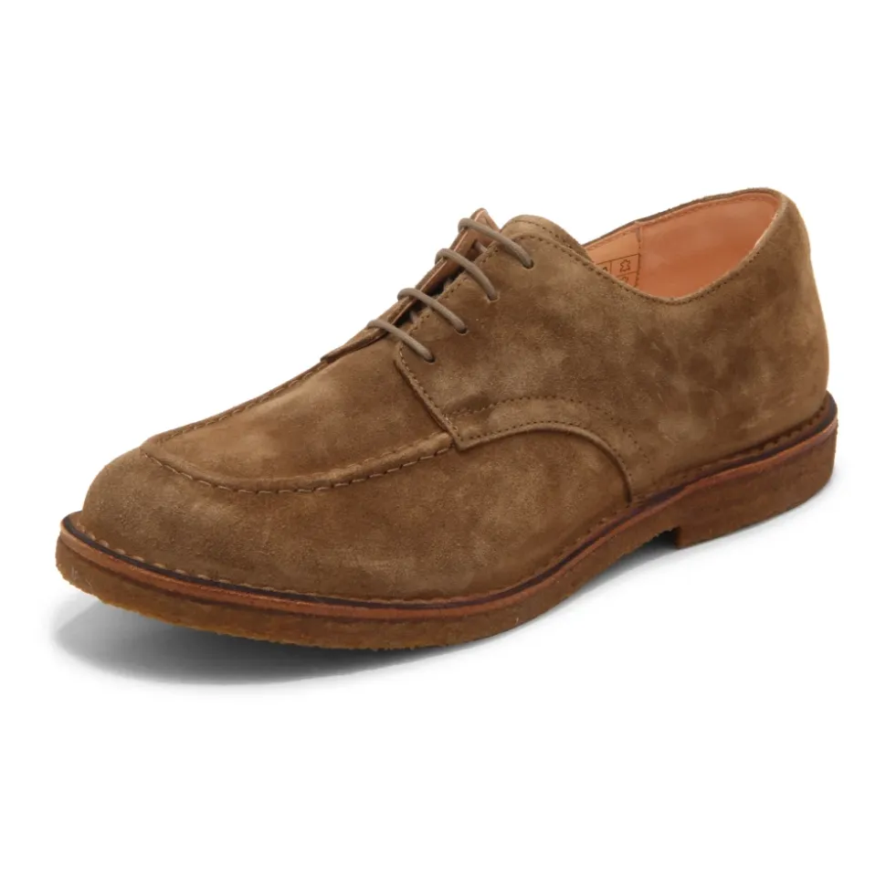 Suède Schoenen Taupe Carlflex Model
