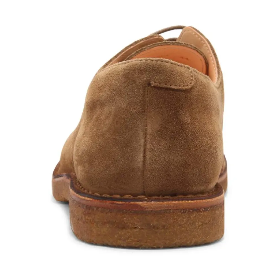 Suède Schoenen Taupe Carlflex Model