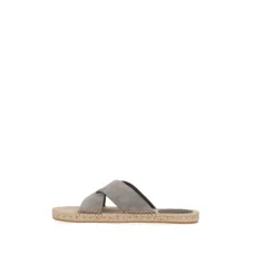Suede Espadrille Sandaal