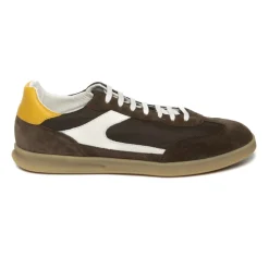 Suede en Nylon Sneaker