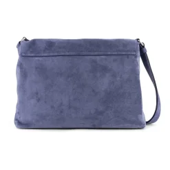Suede Messenger Bag