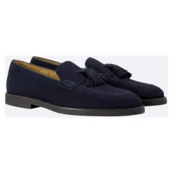Suede Tassel Loafer