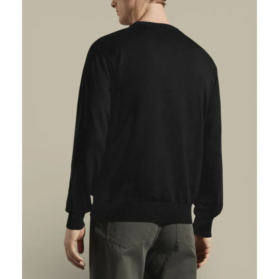 Sweatshirt met ronde hals