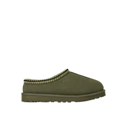Tasman Pantoffels - Geborduurd Suède