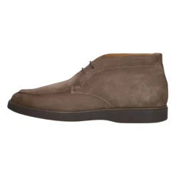 Taupe Suède Veterschoenen Model 25622