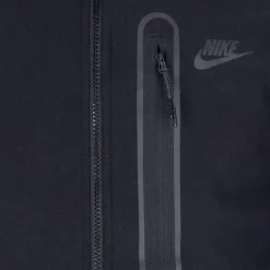 Tech Fleece Hoodie met rits Zwart