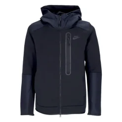 Tech Fleece Hoodie met rits Zwart