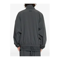 Tech Nylon Half Zip Track Jacket