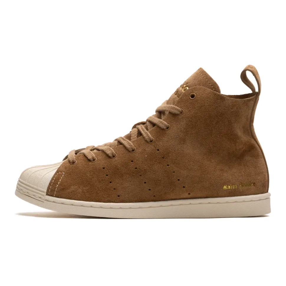 Ti Brown Superstar Hi Sneakers