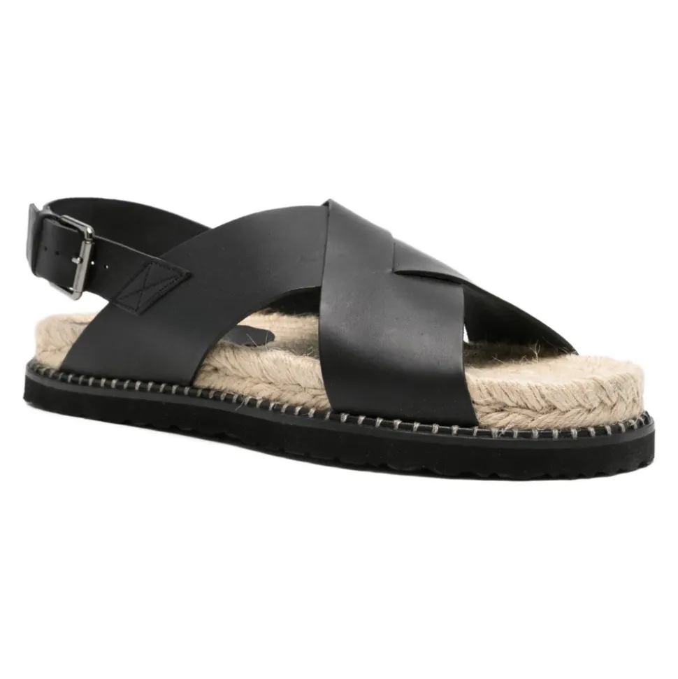 Tiago leren sandalen