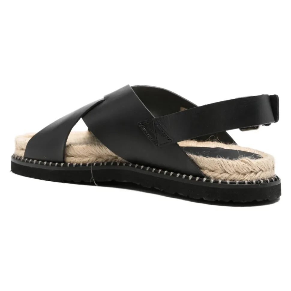 Tiago leren sandalen