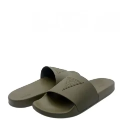Tokyot Heren Slippers Groene Militaire Stijl