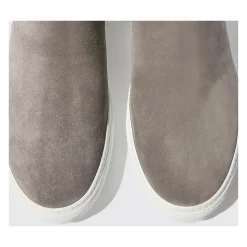 Tommaso Grijze Suède Platform Sneakers