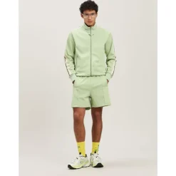 Track jacket met rits en logo-borduursel