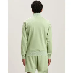 Track jacket met rits en logo-borduursel