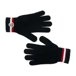 Tricolor Wollen Handschoenen
