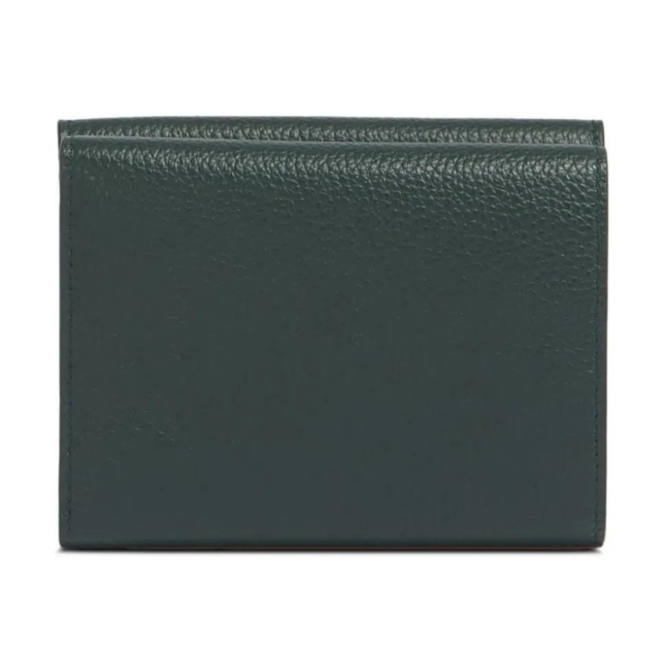 Tri-Fold Portemonnee met Geborduurd Logo