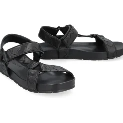Trip leren sandalen