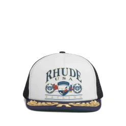 Trucker Hat met geborduurd logo en mesh-achterkant