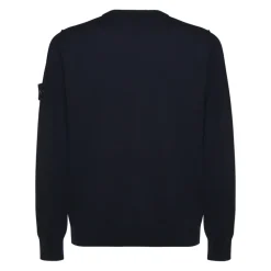 Trui met ronde hals en logo